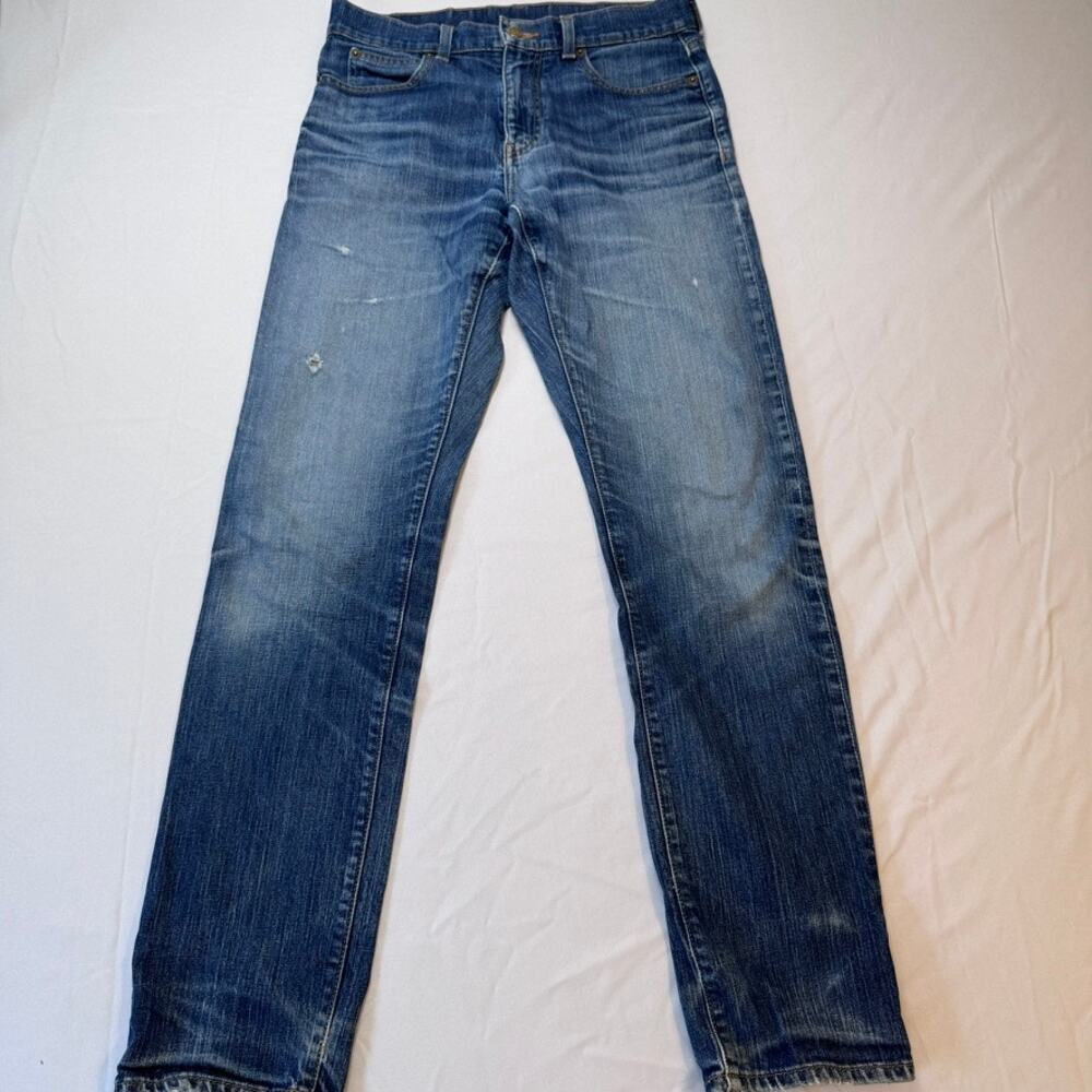 Vineyard Vines Straight Fit Jeans Men's 30x34 Distressed Medium Wash Denim